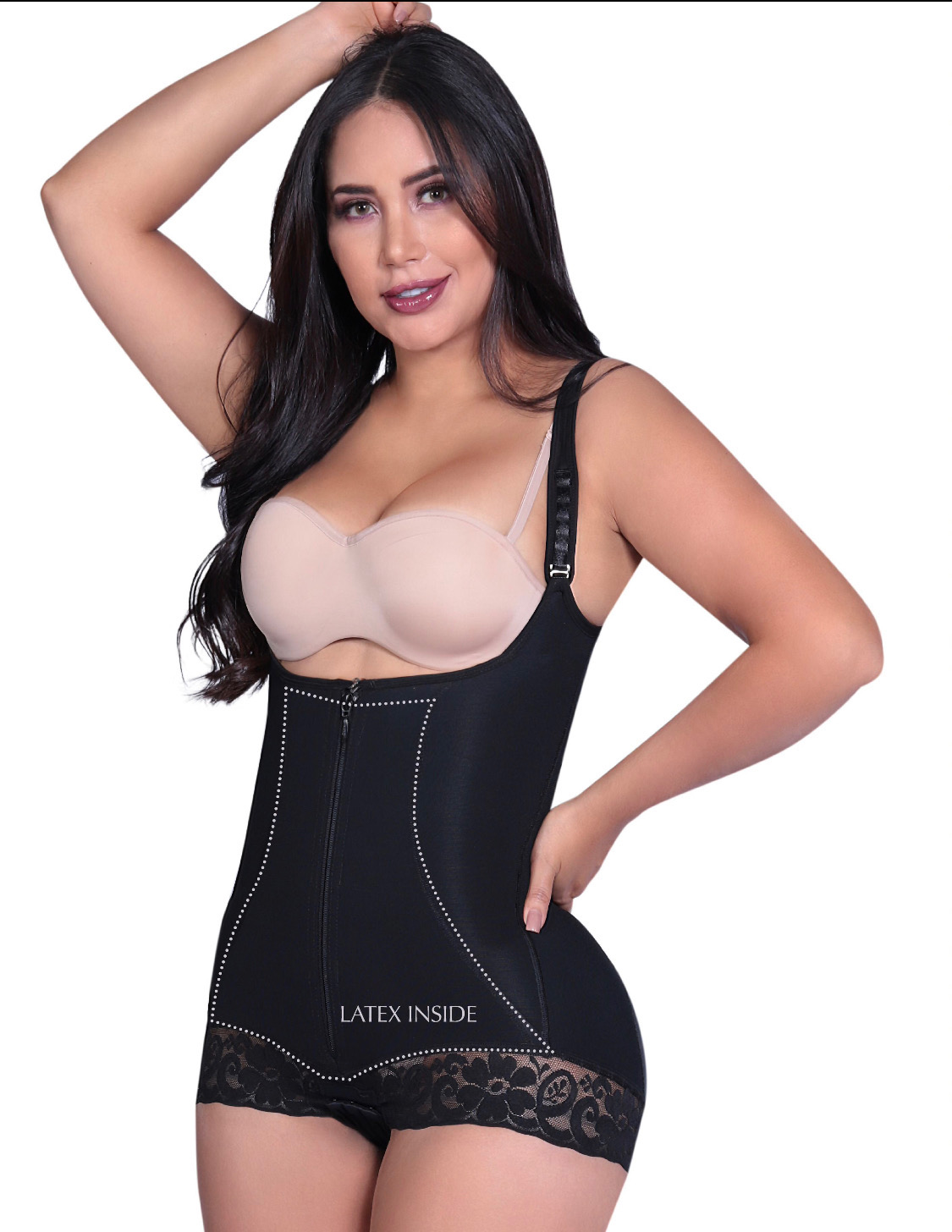 Anna Latex — Модель для восстановления после родов и операций. Экстрасильная компрессия надёжно поддерживает живот и талию, помогая скорректировать и восстановить силуэт.